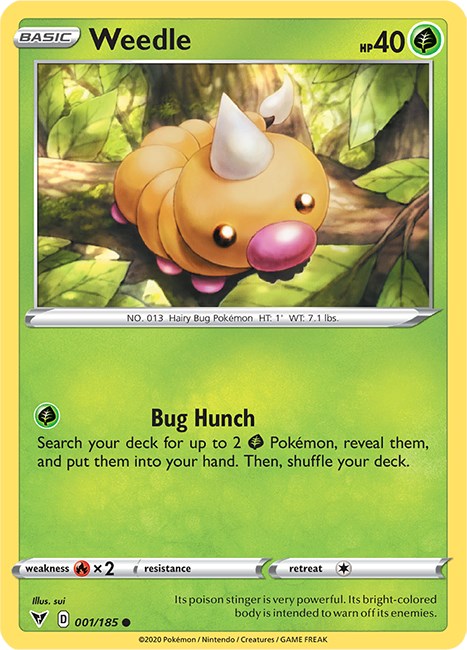 Weedle [SWSH04 - 001/185]