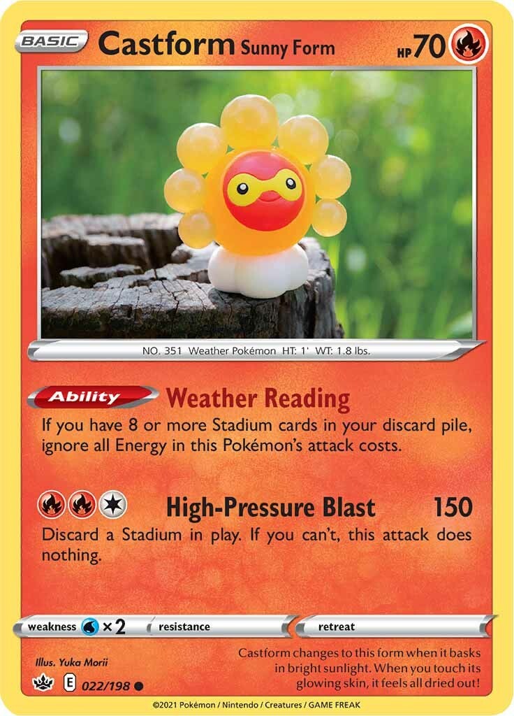Castform Sunny Form [SWSH06 - 022/198]