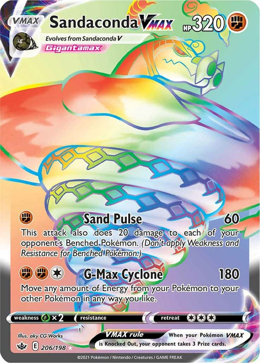 Sandaconda VMAX (Secret) [SWSH06 - 206/198]