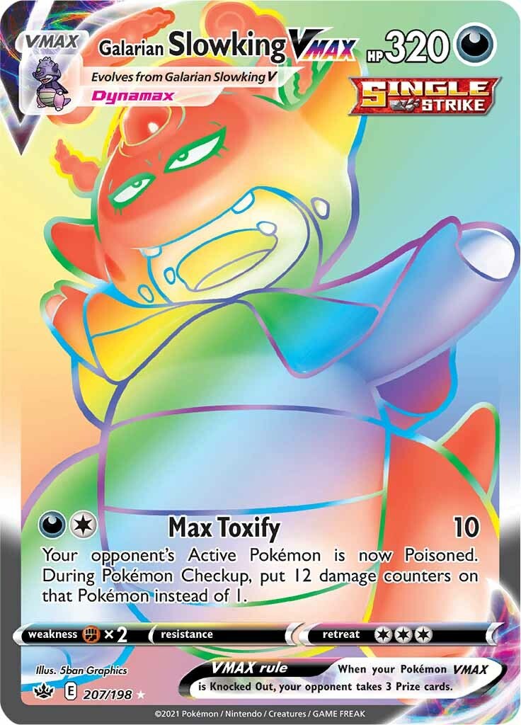 Galarian Slowking VMAX (Secret) [SWSH06 - 207/198]