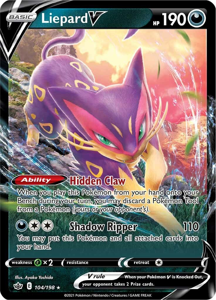 Liepard V [SWSH06 - 104/198]