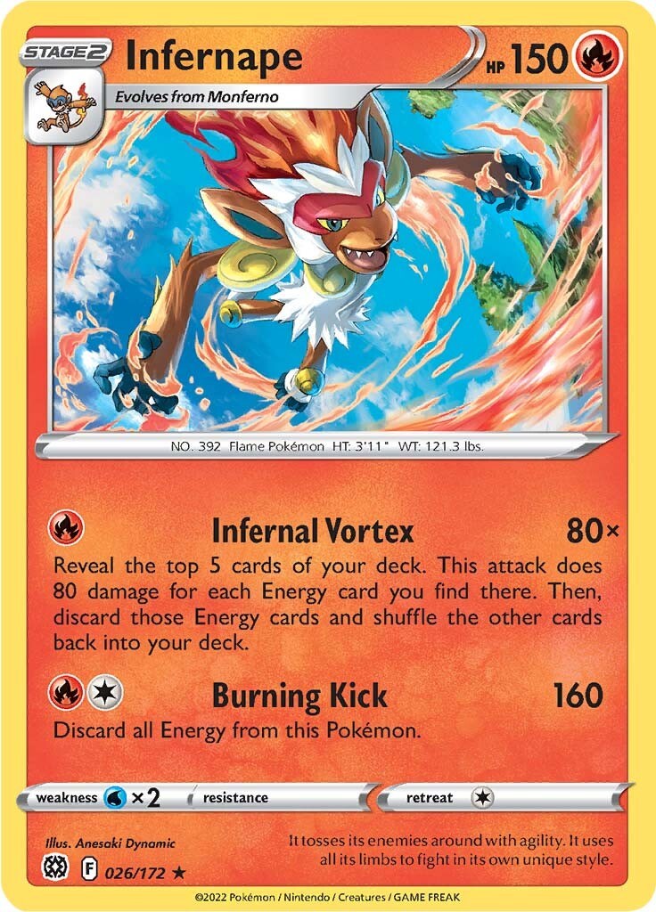 Infernape [SWSH09 - 026/172]