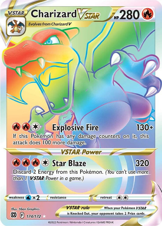 Charizard VSTAR (Secret) [SWSH09 - 174/172]