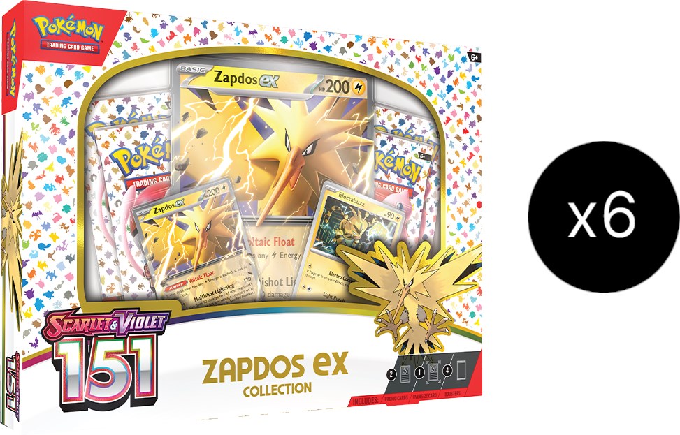 151 Collection Zapdos ex Case [MEW - 000]