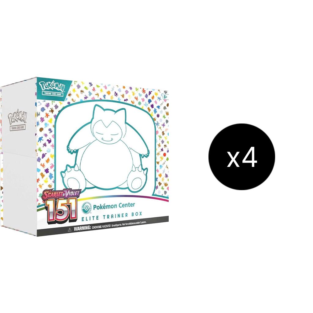 151 Pokemon Center Elite Trainer Box (Exclusive) Case [MEW - 000]