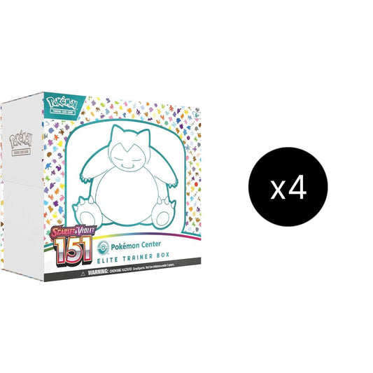 151 Pokemon Center Elite Trainer Box (Exclusive) Case [MEW - 000]