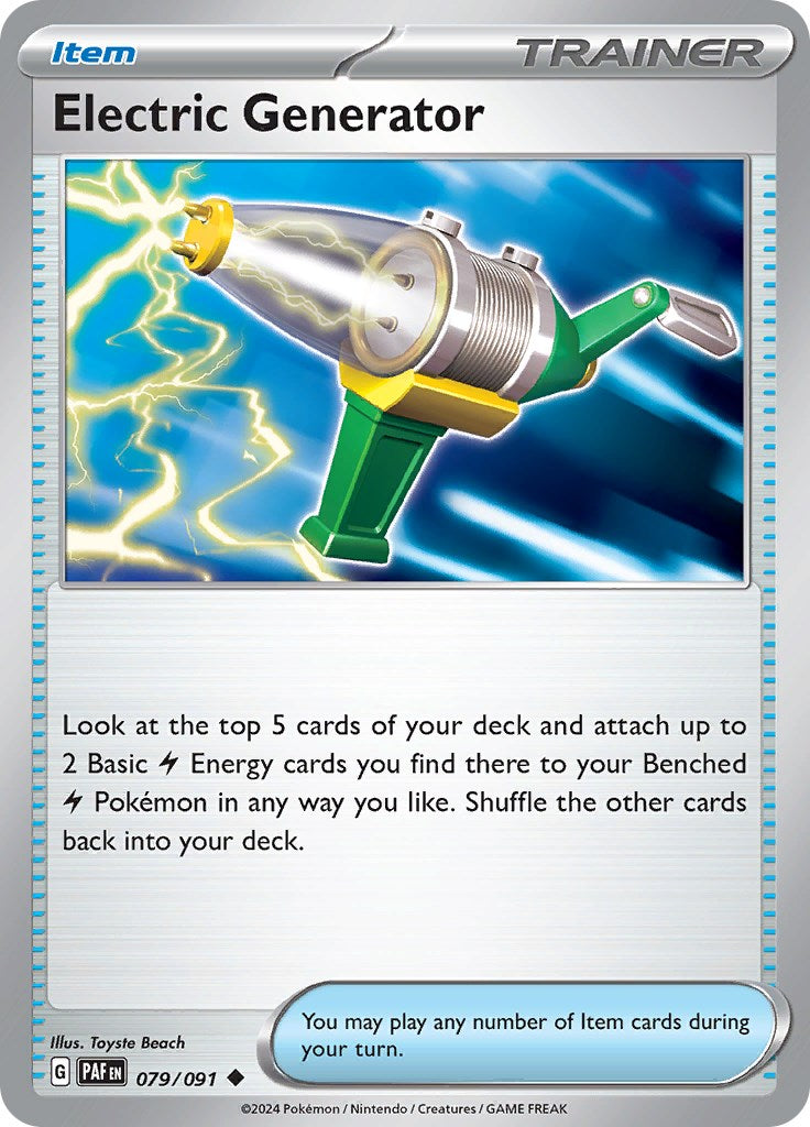 Electric Generator [PAF - 079/091]