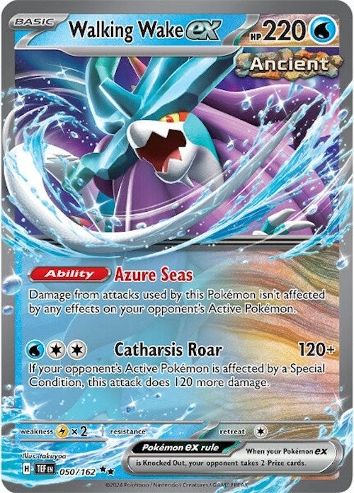 Walking Wake ex - 050/162 [TEF - 050/162]
