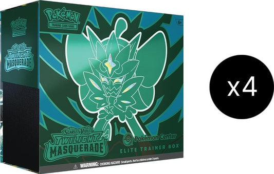 Twilight Masquerade Pokemon Center Elite Trainer Box (Exclusive) Case [TWM - 000]