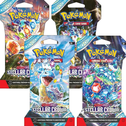 Stellar Crown Sleeved Booster Pack Art Bundle [Set of 4] [SCR - 000]