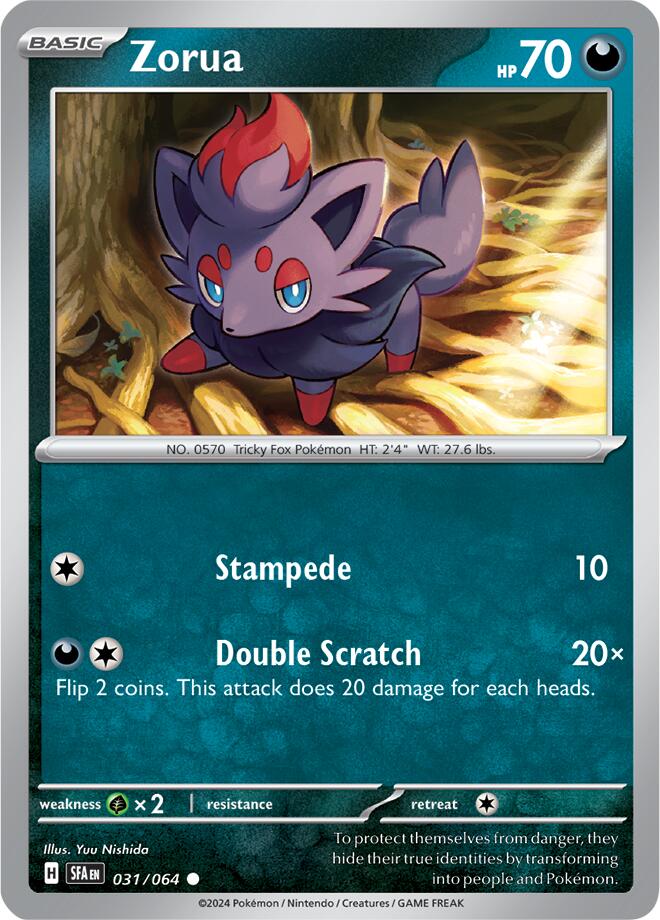 Zorua - 031/064 [SFA - 031/064]