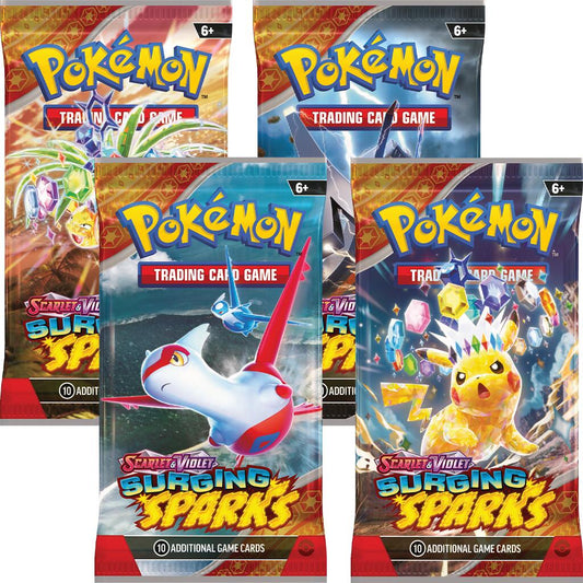 Surging Sparks Booster Pack Art Bundle [Set of 4] [SSP - 000]