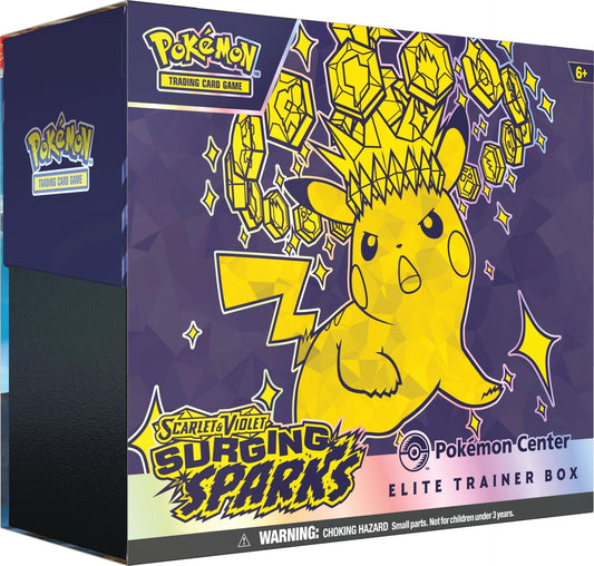 Surging Sparks Pokemon Center Elite Trainer Box (Exclusive) [SSP - 000]