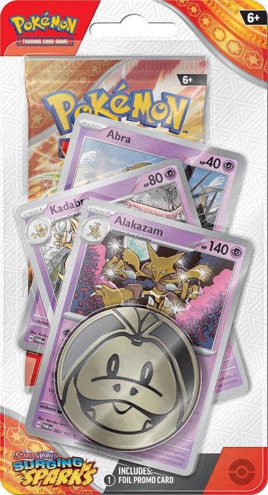 Surging Sparks Premium Checklane Blister [Alakazam] [SSP - 000]