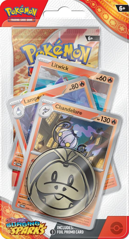 Surging Sparks Premium Checklane Blister [Chandelure] [SSP - 000]