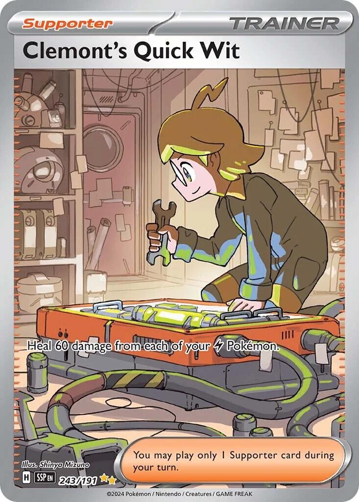 Clemont's Quick Wit - 243/191 [SSP - 243/191]