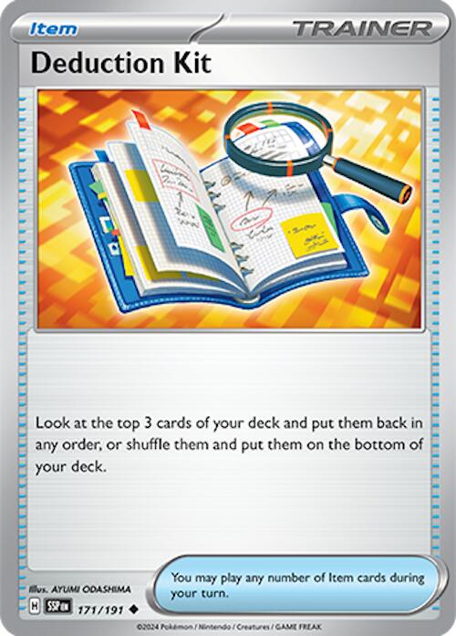 Deduction Kit [SSP - 171/191]