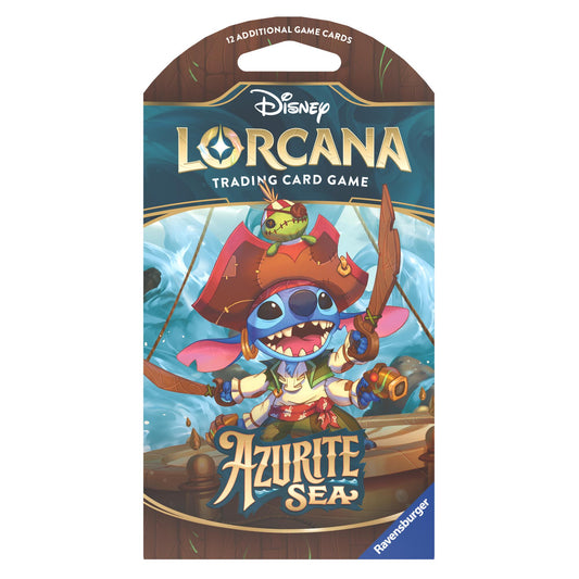 Disney Lorcana: Azurite Sea Sleeved Booster Pack [6 - 000]