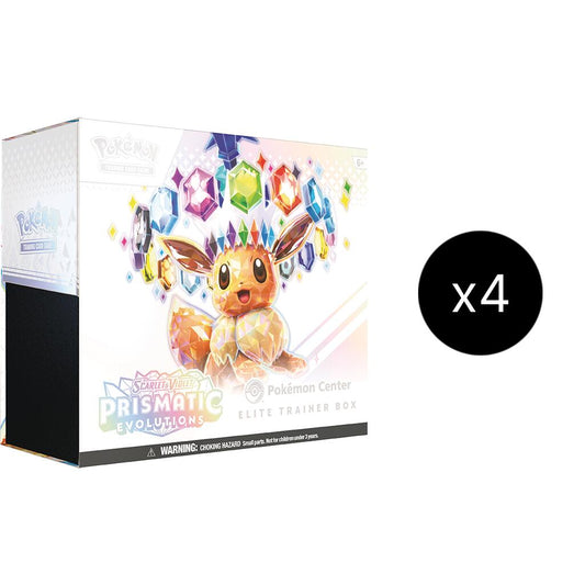 Prismatic Evolutions Pokemon Center Elite Trainer Box (Exclusive) Case [PRE - 000]