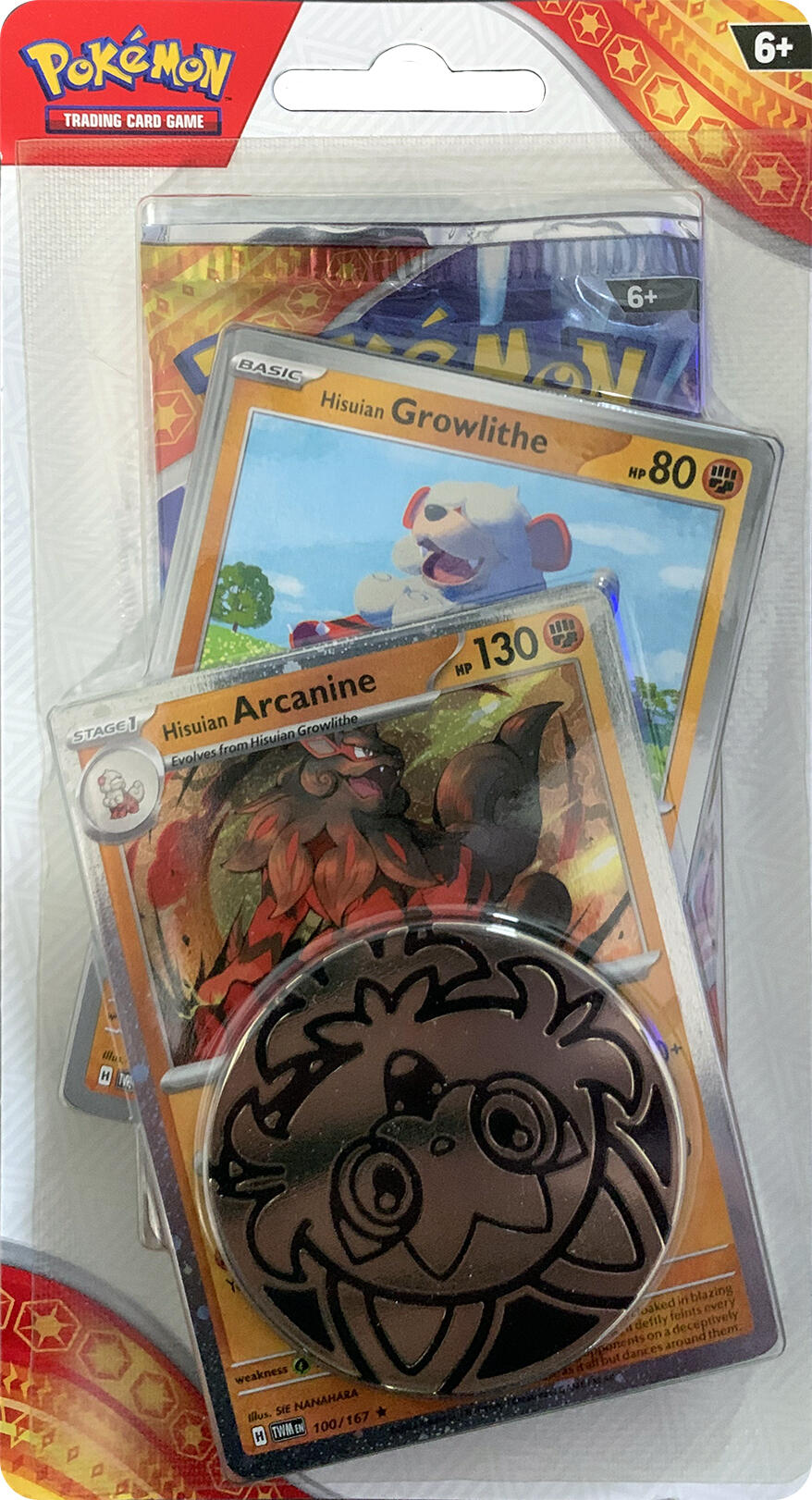 Surging Sparks Single Pack Blister [Hisuian Arcanine] [SSP - 000]