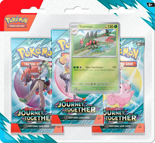 Journey Together 3 Pack Blister [Yanmega] [JTG - 000]
