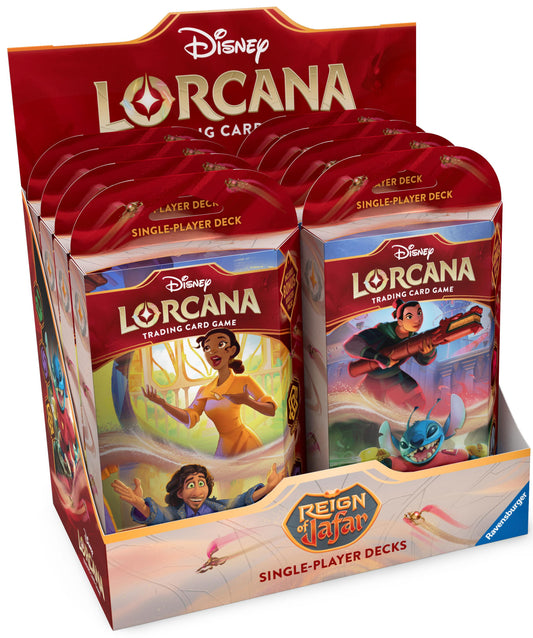Disney Lorcana: Reign of Jafar Starter Deck Display [8 - 000]