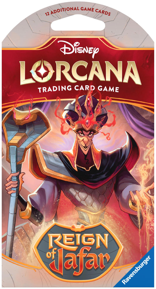 Disney Lorcana: Reign of Jafar Sleeved Booster Pack [8 - 000]