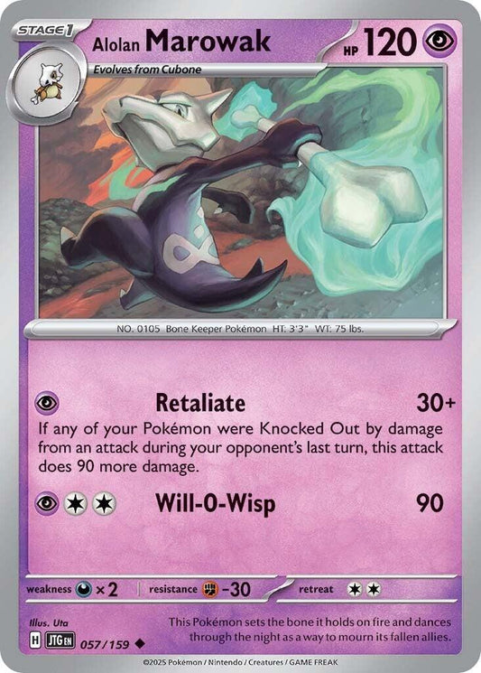 Alolan Marowak [JTG - 057/159]
