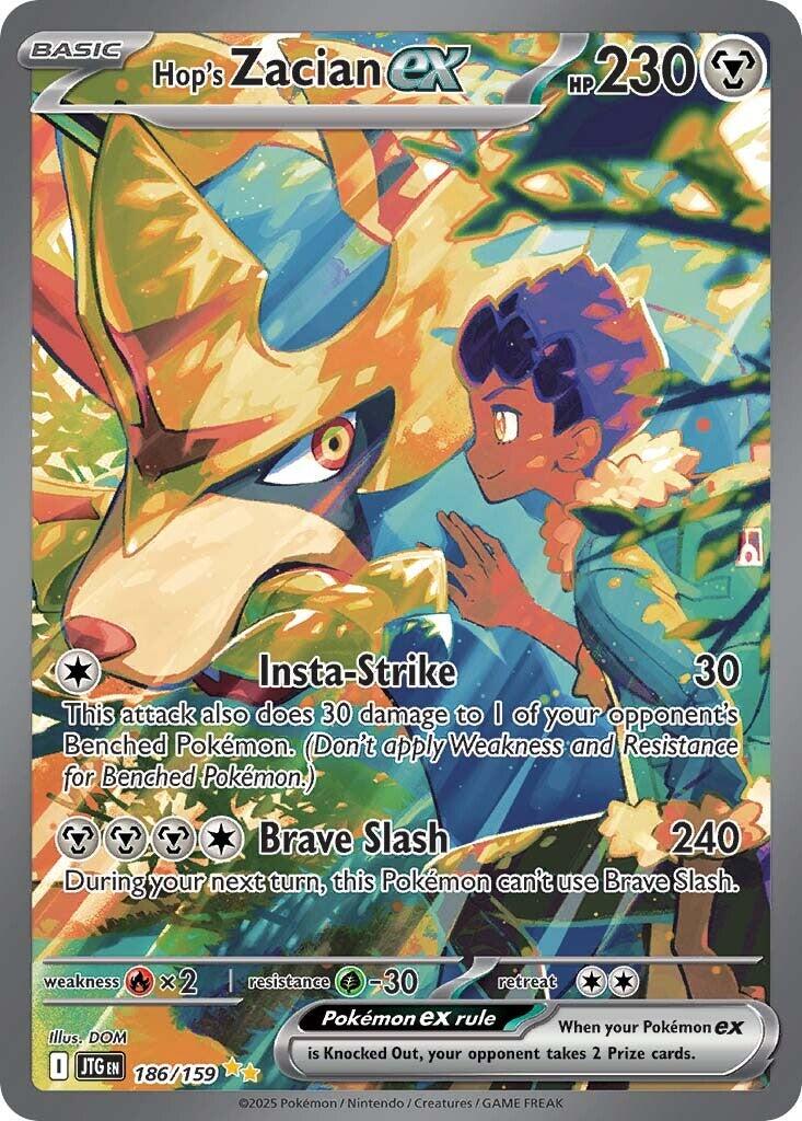 Hop's Zacian ex - 186/159 [JTG - 186/159]