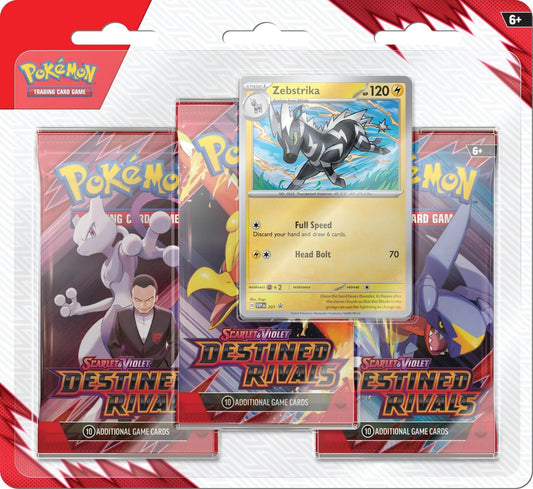 Destined Rivals 3 Pack Blister [Zebstrika] [DRI - 000]
