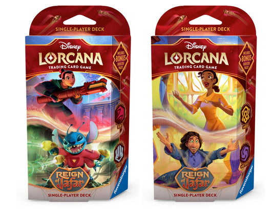Disney Lorcana: Reign of Jafar Starter Deck [Set of 2] [8 - 000]