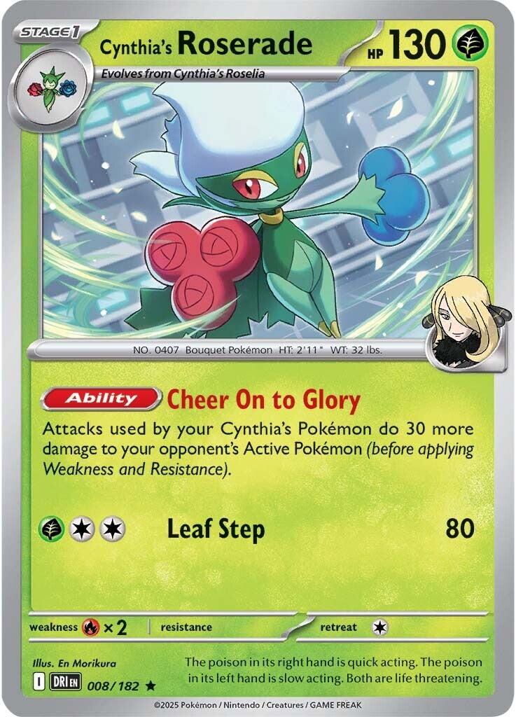 Cynthia's Roserade [DRI - 008/182]