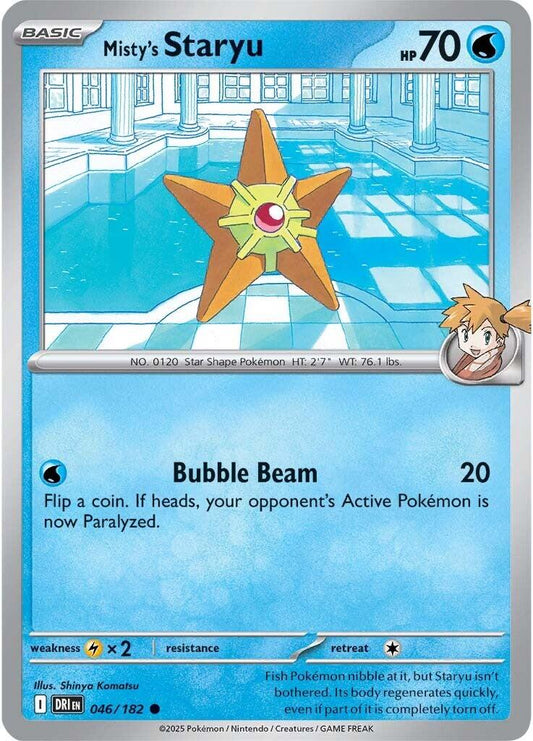 Misty's Staryu [DRI - 046/182]