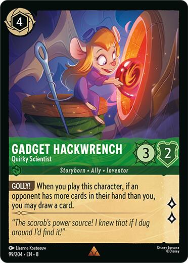 Gadget Hackwrench - Quirky Scientist [8 - 99/204]