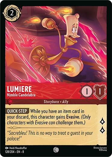 Lumiere - Nimble Candelabra [8 - 128/204]