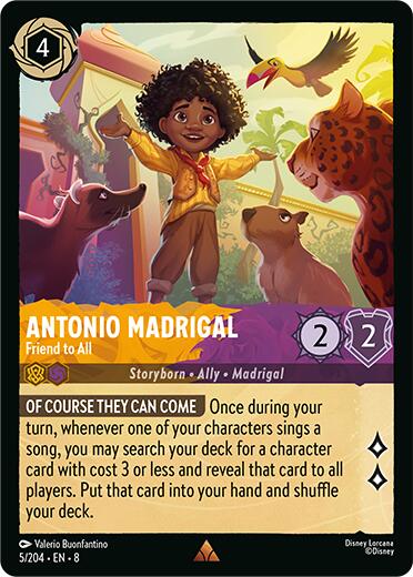 Antonio Madrigal - Friend to All [8 - 5/204]