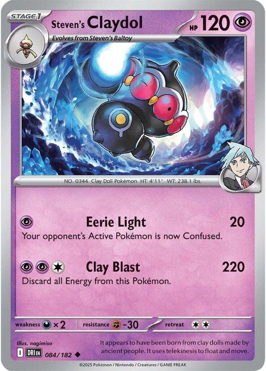 Steven's Claydol [DRI - 084/182]