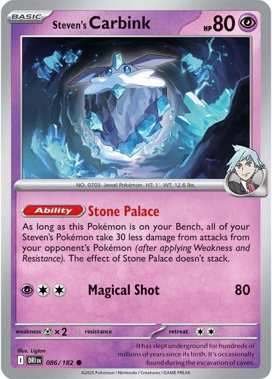 Steven's Carbink [DRI - 086/182]