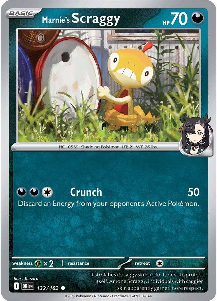 Marnie's Scraggy [DRI - 132/182]