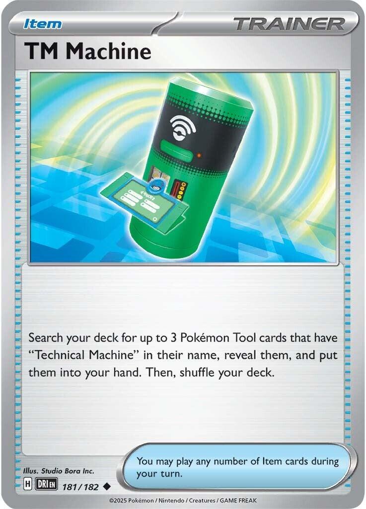 TM Machine [DRI - 181/182]