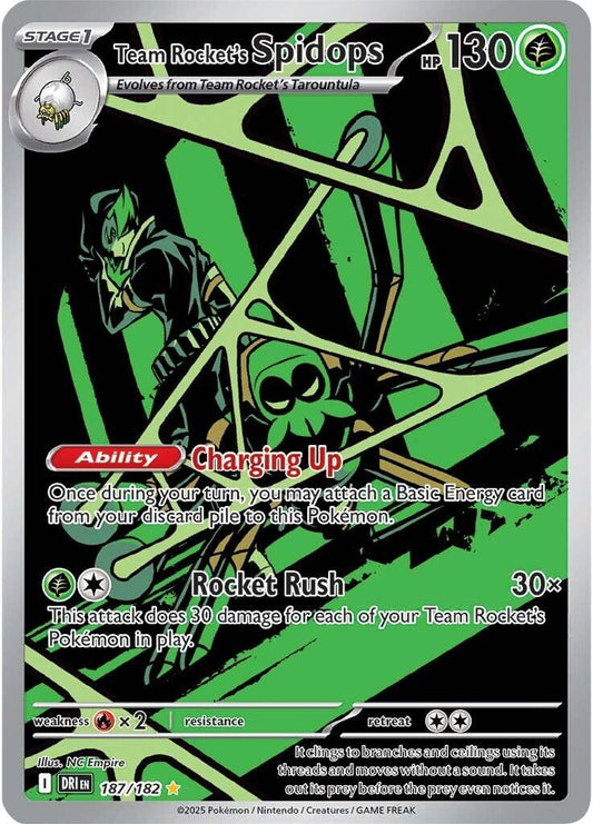 Team Rocket's Spidops - 187/182 [DRI - 187/182]