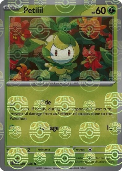 Petilil (Master Ball Pattern) [BLK - 006/086]