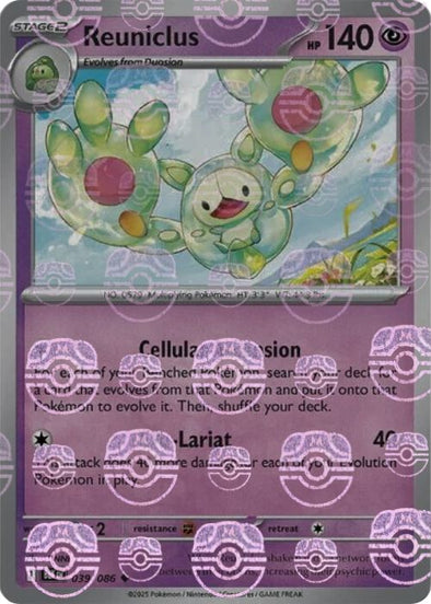 Reuniclus (Master Ball Pattern) [BLK - 039/086]