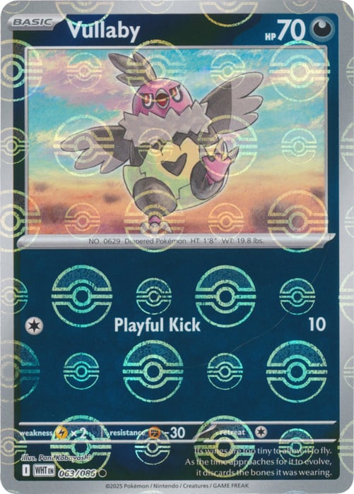 Vullaby (Poke Ball Pattern) [WHT - 063/086]