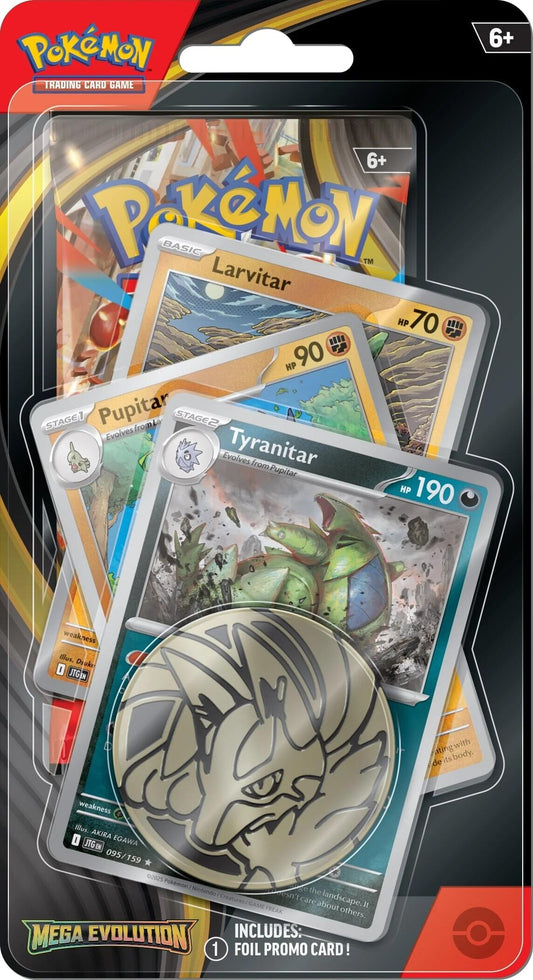 Mega Evolution Premium Checklane Blister [Tyranitar] [MEG]