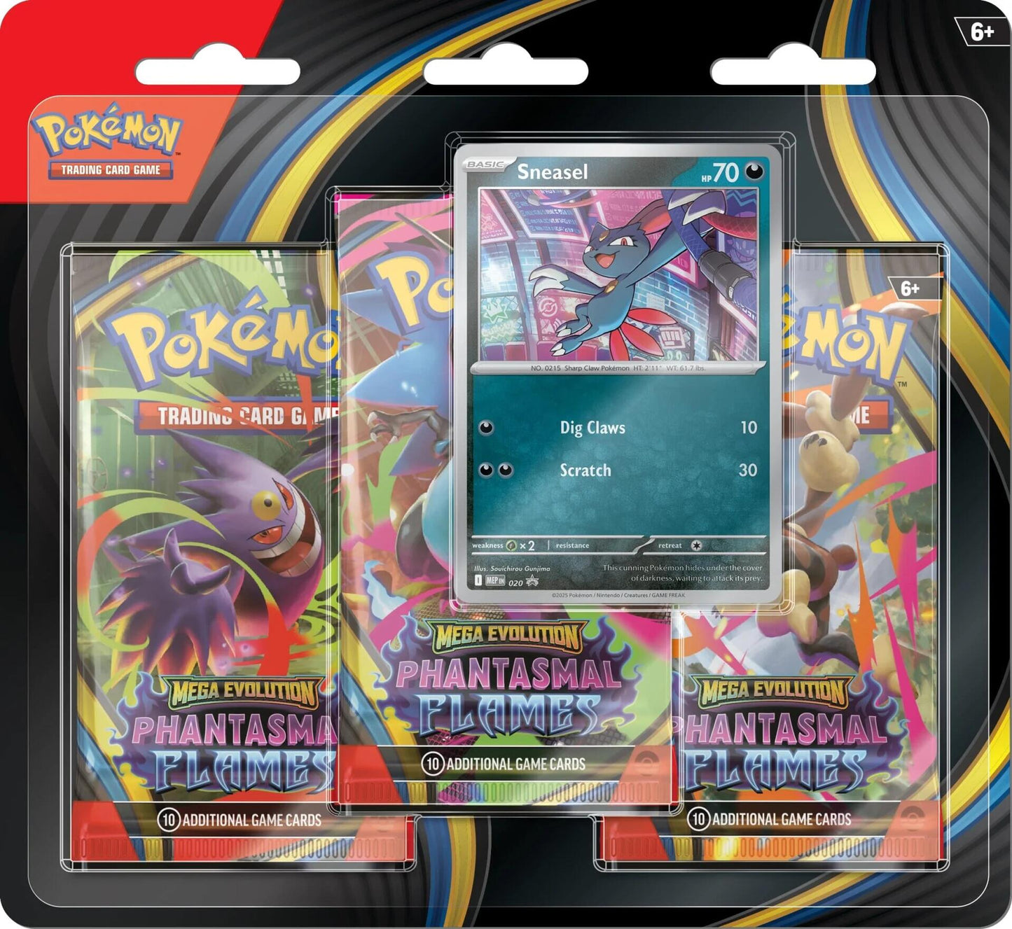 Phantasmal Flames 3 Pack Blister [Sneasel] [PFL]