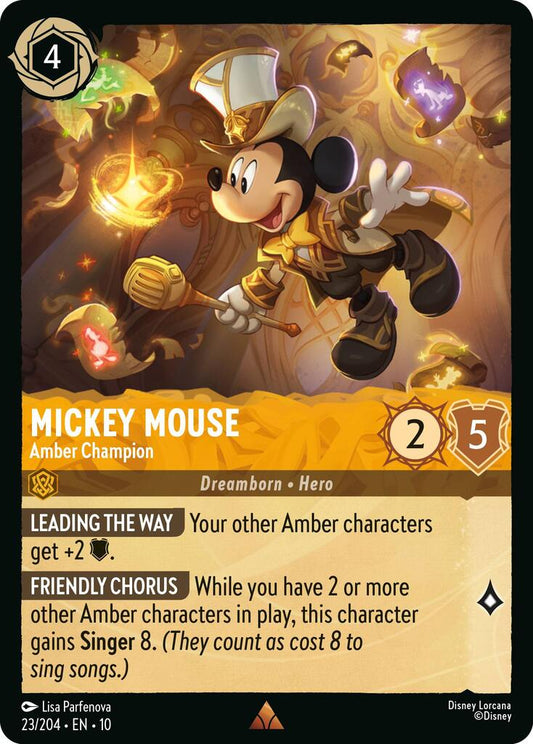 Mickey Mouse - Amber Champion [10 - 23/204]