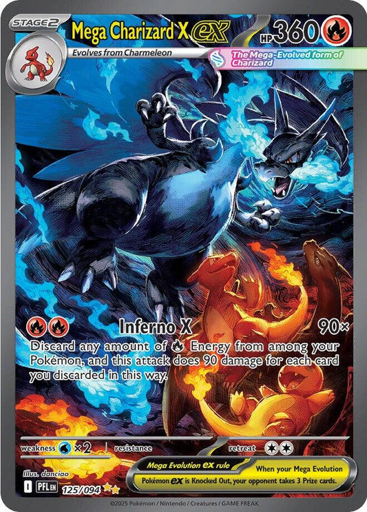 Mega Charizard X ex - 125/094 [PFL - 125/094]