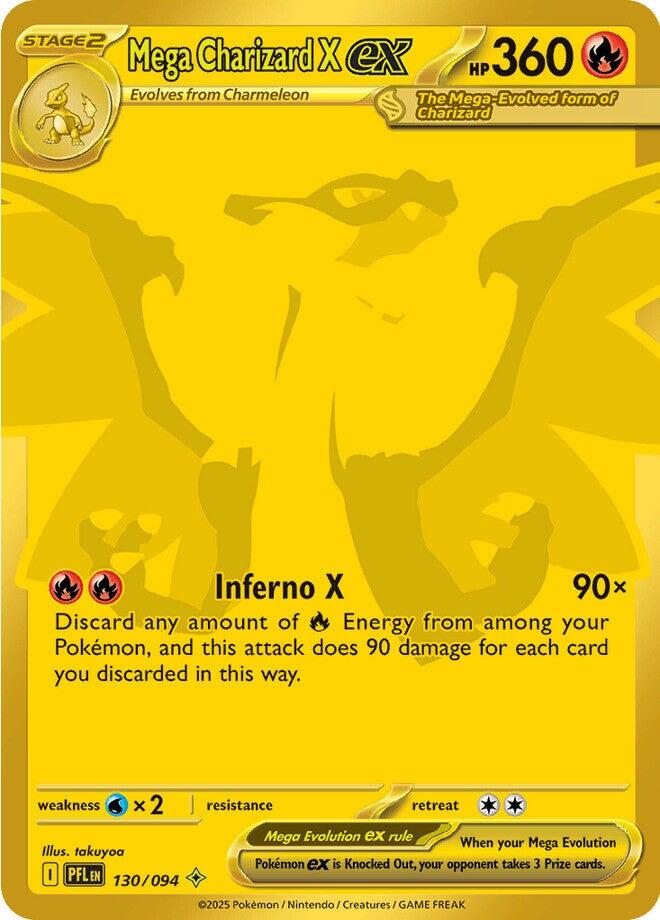 Mega Charizard X ex - 130/094 [PFL - 130/094]