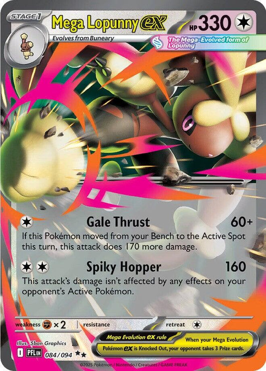Mega Lopunny ex - 084/094 [PFL - 084/094]